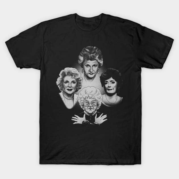 The Golden Girls Squad T-Shirt by AnglingPK
